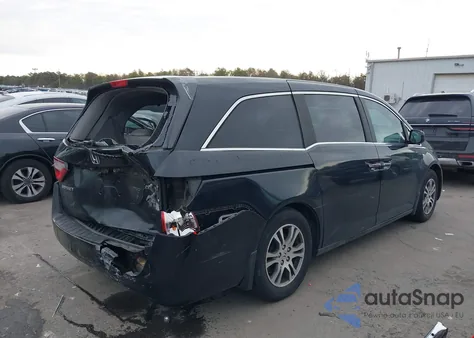 2008 Honda Odyssey Ex-L z USA, uszkodzony, nr VIN 5FNRL38628B115737